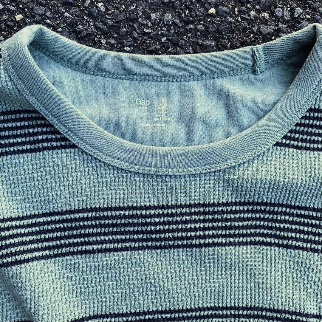 00s old gap ボーダー ロンt サーマル