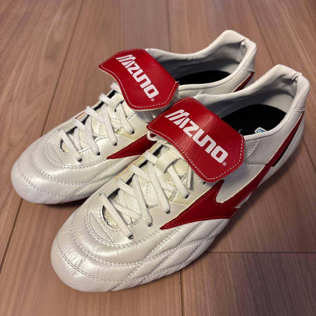 【希少品】Mizuno モレリアEL赤白　27.0cm