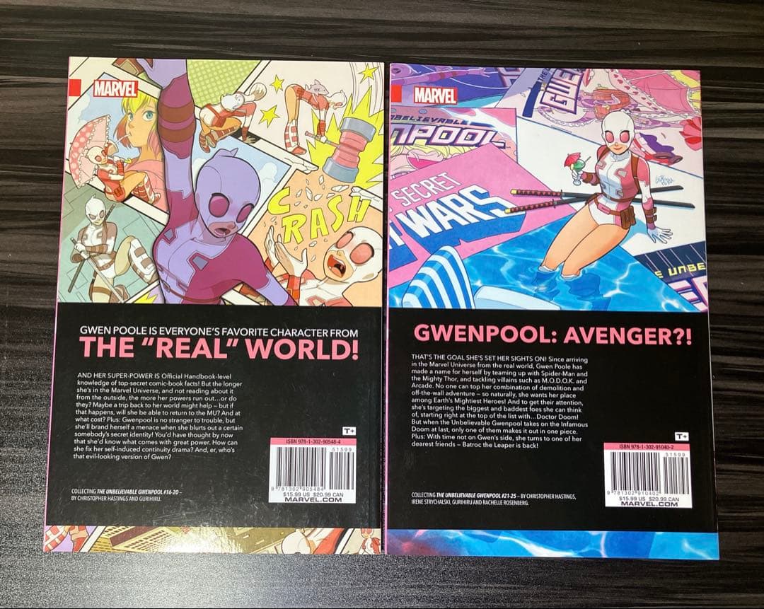 グウェンプール　 Gwenpool 英語版　５冊セット　アメコミ