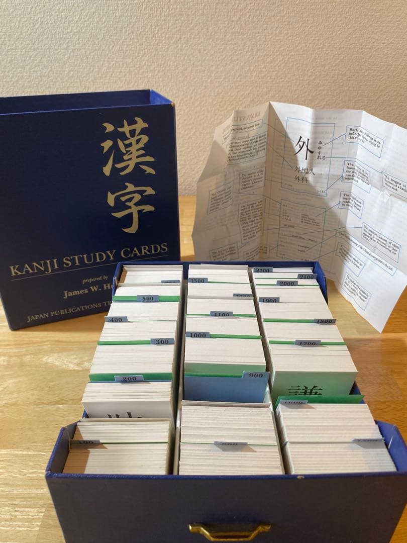 語学・辞書・学習参考書 Heisig Remembering/Kanji Flashcard Box