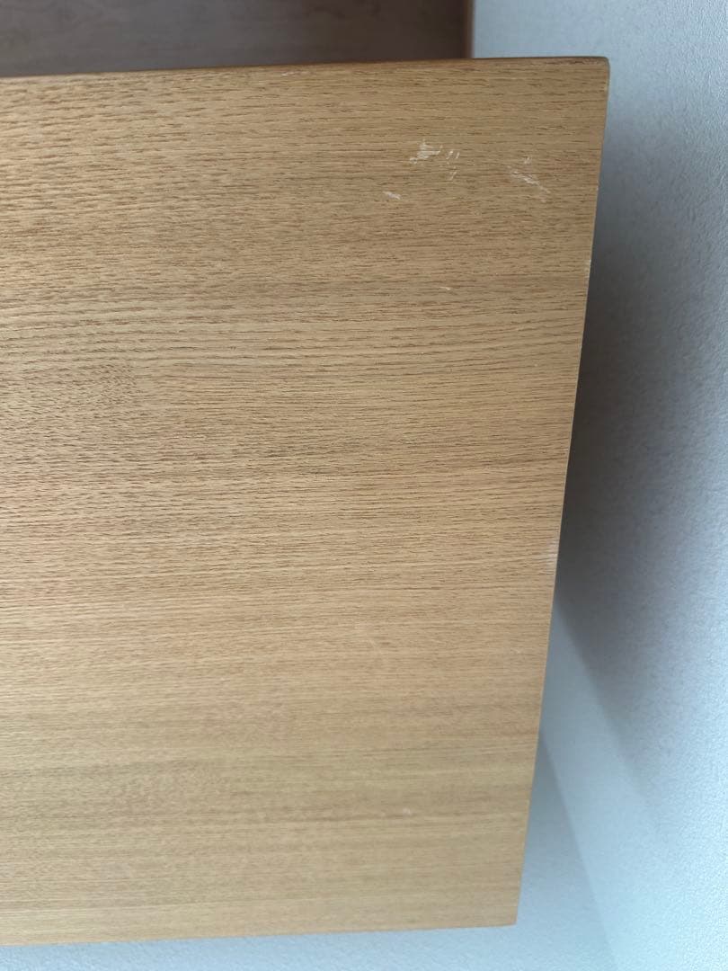 無印良品 4段チェスト・タモ材（廃盤品）