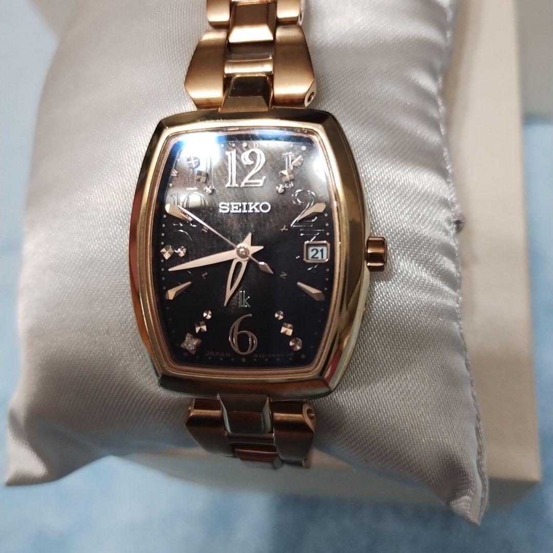 未使用級腕周17.7cmSEIKOLUKIAセイコールキアLadyDiamond