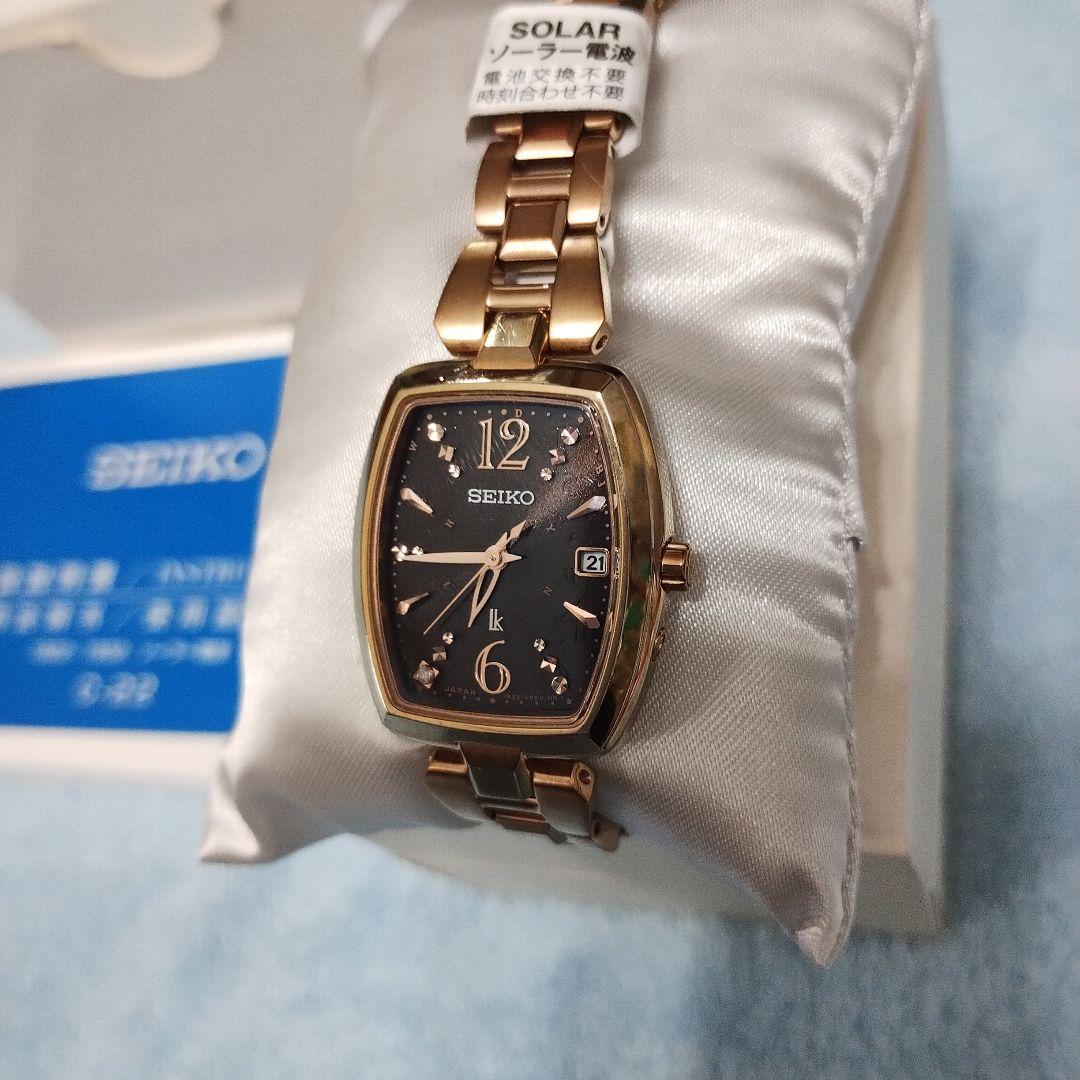 未使用級腕周17.7cmSEIKOLUKIAセイコールキアLadyDiamond