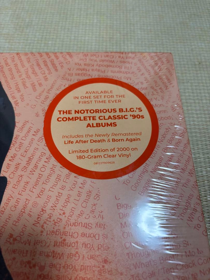 The Notorious B.I.G. アナログ9枚組Box （全アルバム）