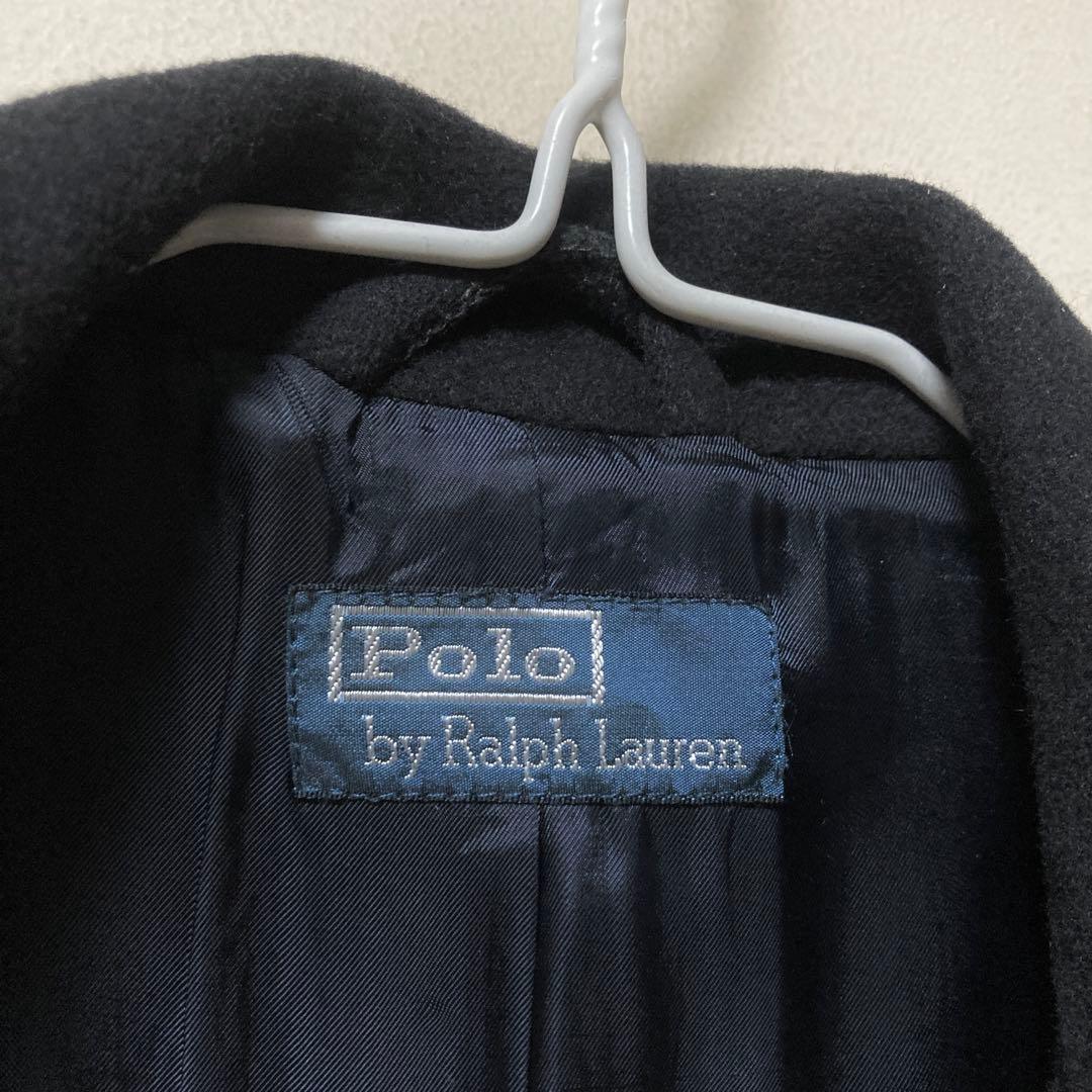 美品 RALPH LAUREN ラルフローレン Pコート ウール コート