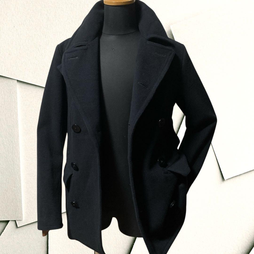 美品 RALPH LAUREN ラルフローレン Pコート ウール コート