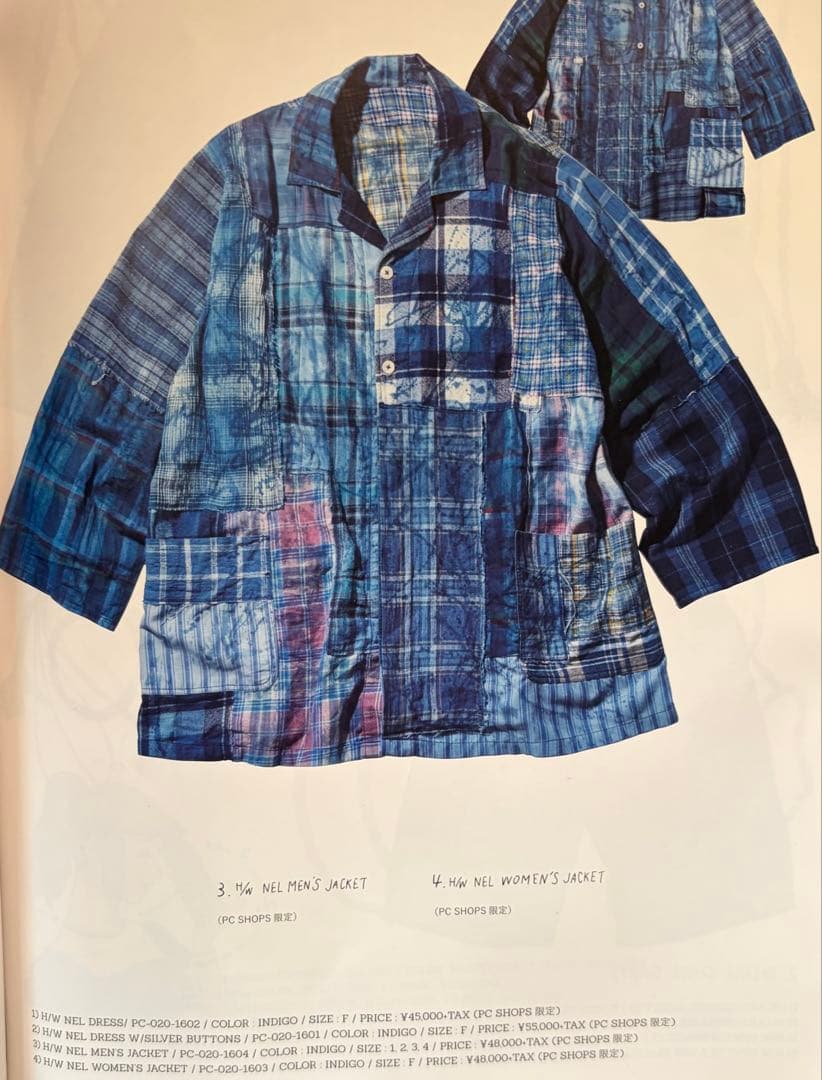 Porter Classic ハンドワークネルシャツジャケット　サイズ2