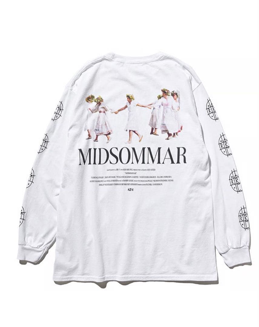 MIDSOMMAR Weber ミッドサマー コラボTシャツ ロンT