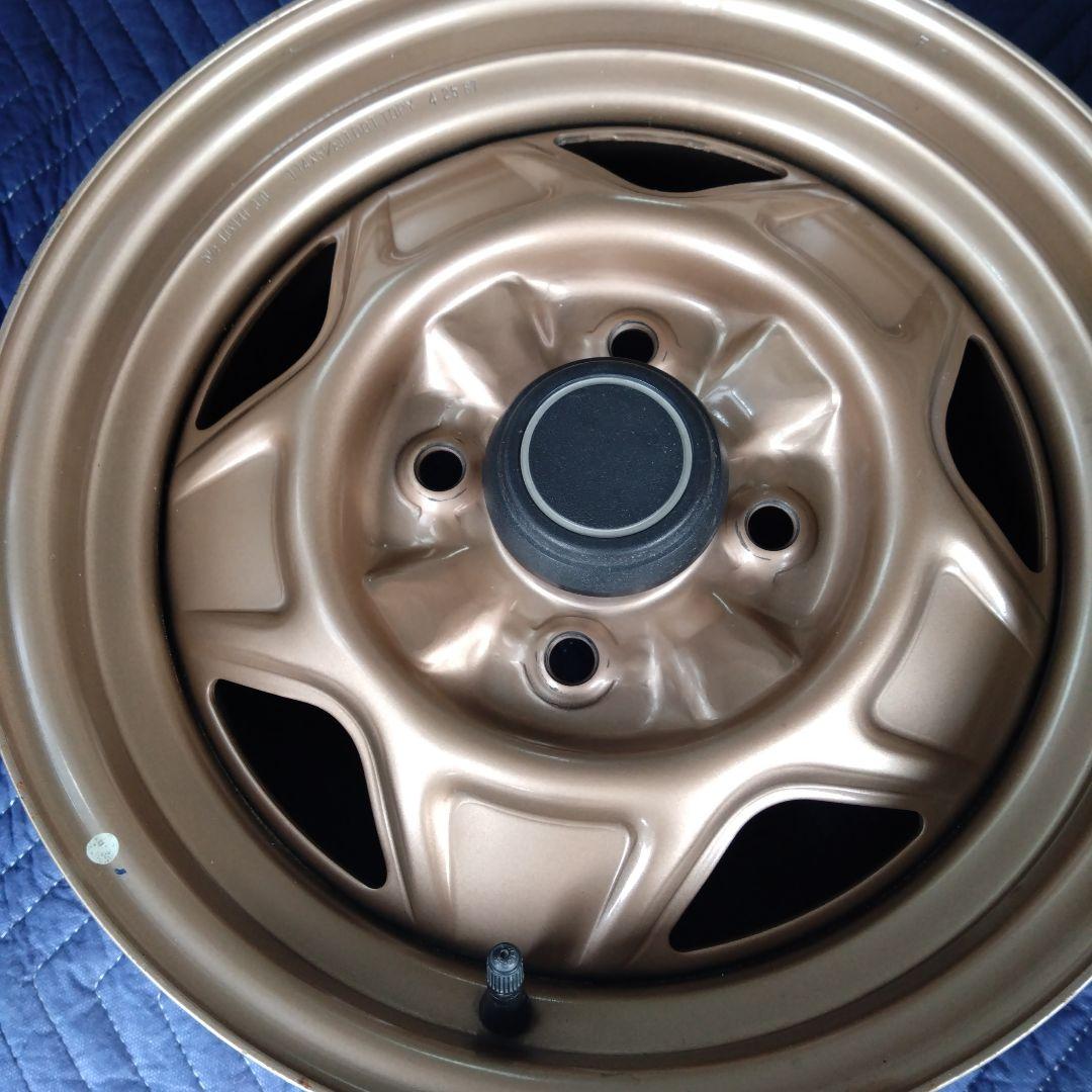 ②三菱ランサーEXターボ純正 14インチ スチールホイール ①、②セット購入