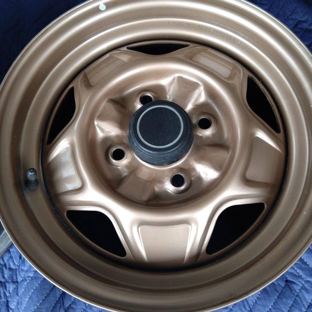 ②三菱ランサーEXターボ純正 14インチ スチールホイール ①、②セット購入