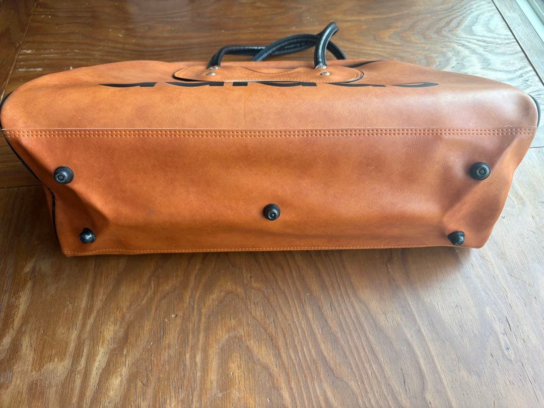 か*ど様 adidas ビンテージ ボストンバッグ ブラウン