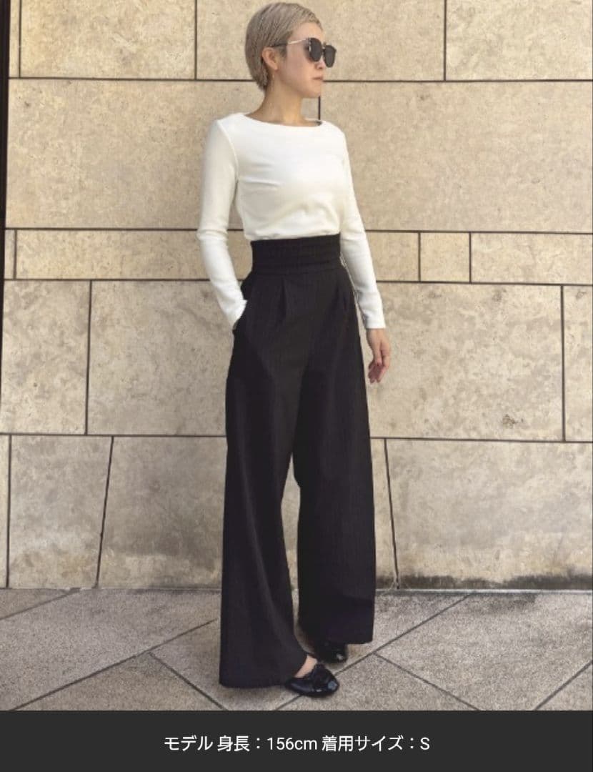 【ピーチ】ジェンヌ JENNE 美バストライン裏起毛カットソー