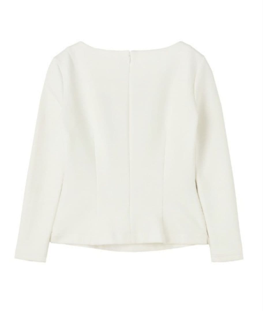 【ピーチ】ジェンヌ JENNE 美バストライン裏起毛カットソー