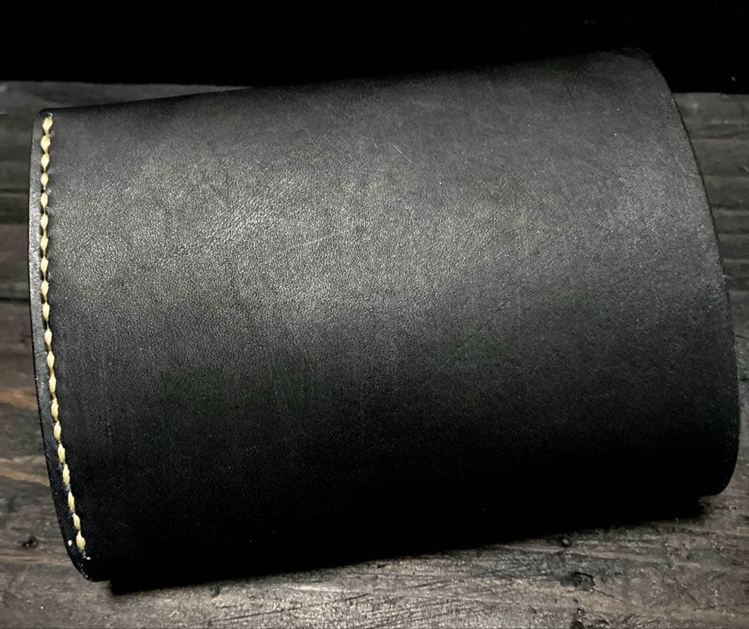 茶芯　三つ折りウォレット