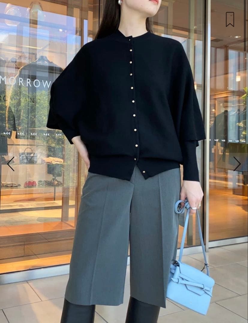 Ballsey クリアツイルバミューダパンタ　ブラック