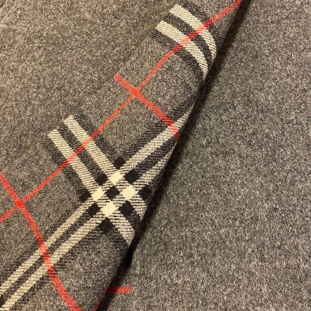 【未使用級】バーバリー ダブルフェイス ロングコート メガノバチェック 金ボタン