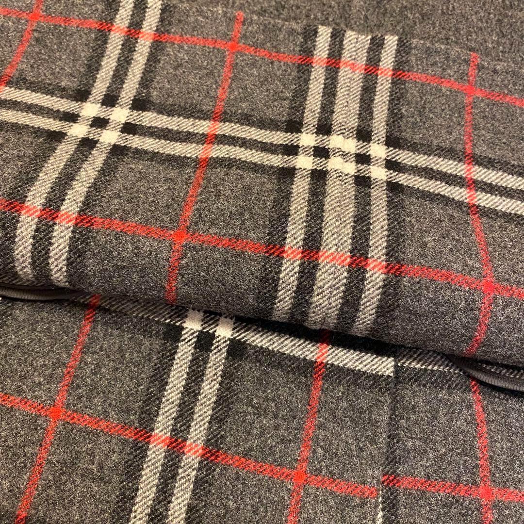 【未使用級】バーバリー ダブルフェイス ロングコート メガノバチェック 金ボタン