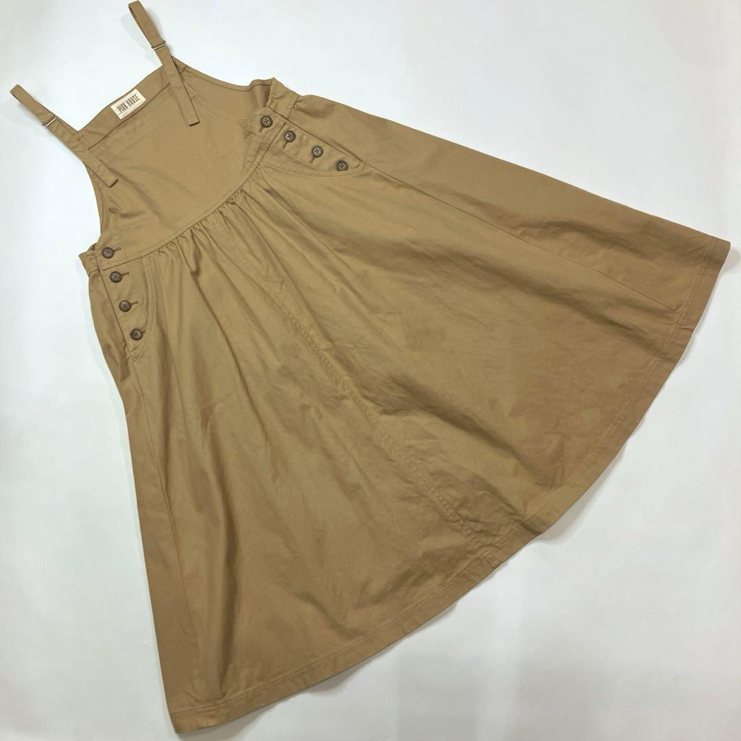 ピンクハウス ベージュ ジャンパースカート/2024年 春