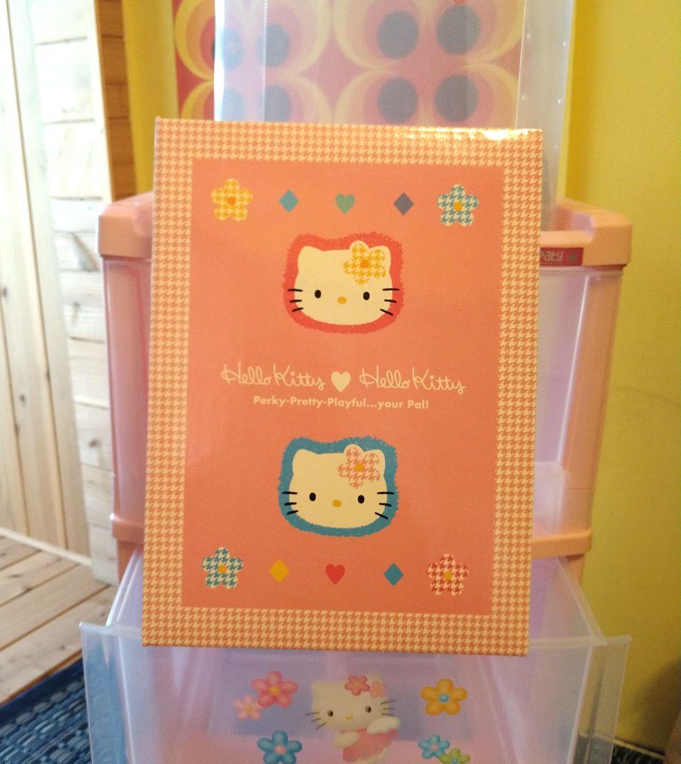 【希少】エンジェルキティ キャスター付き3段チェスト 衣装ケース アルバム付き