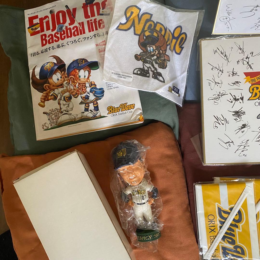 ORIX BlueWave 記念グッズセットまとめ売りサイン色紙等