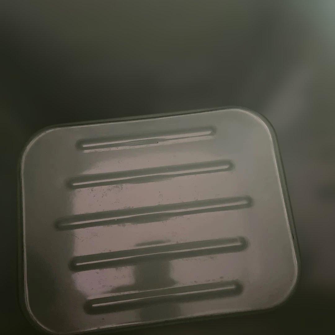 カントリー　ホーロー　ブレッド缶　BREAD　ケース　協和工業　グリーン