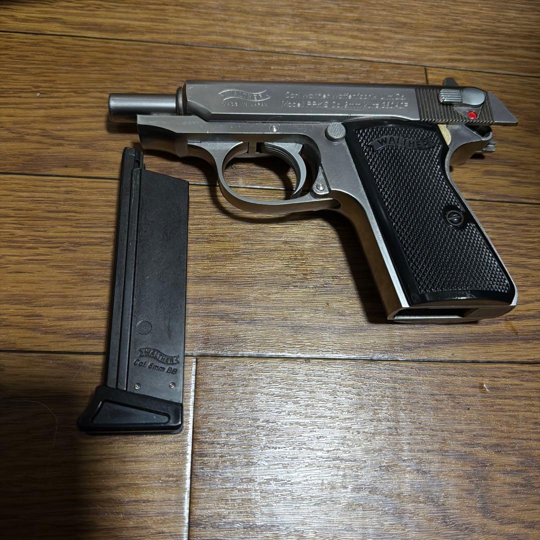 マルゼン　Walther PPK/S ガスガン シルバー