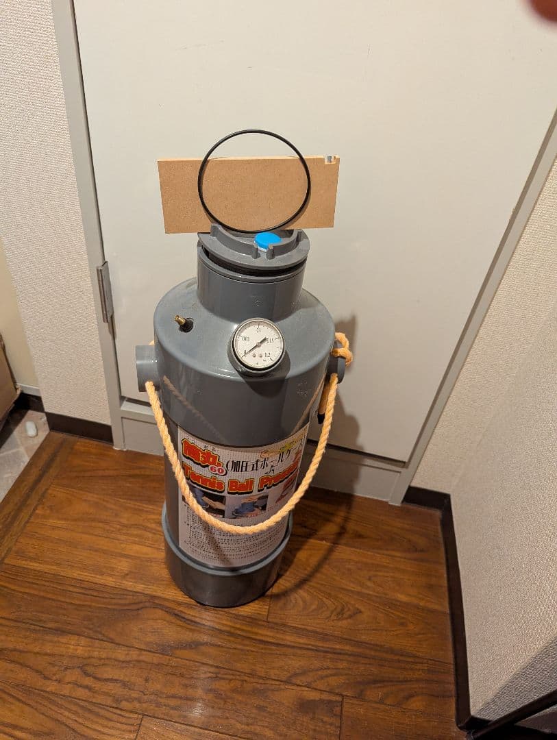 筒丸60(テニスボール加圧・再生ホルダー)