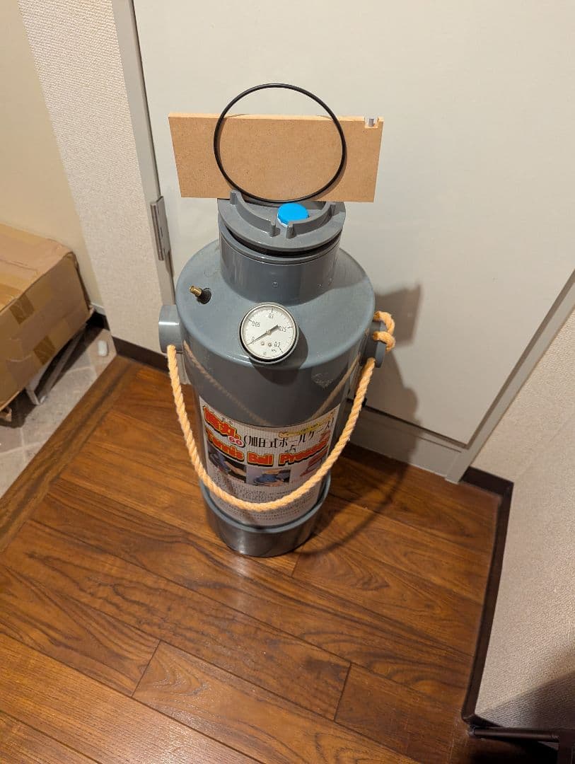 筒丸60(テニスボール加圧・再生ホルダー)