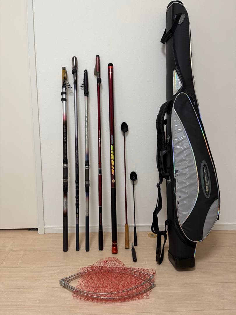 磯竿5本 （DXR MEGATUNE 165-50） おまけ付き