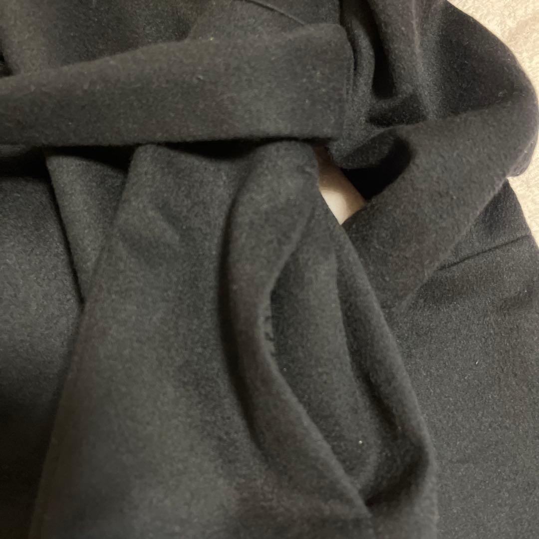 エムプルミエ　カシミヤ100% 日本製　フォックスファー襟付　ロングコート