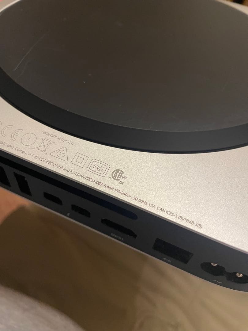 Apple Mac mini シルバー Late2014