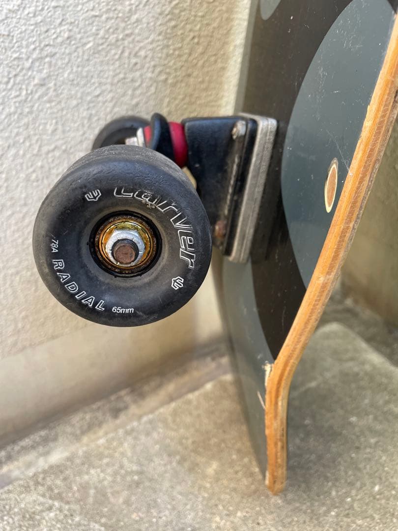 U4 スケートボード グレー　スケボー　carver カーバー　U4 サイン入り