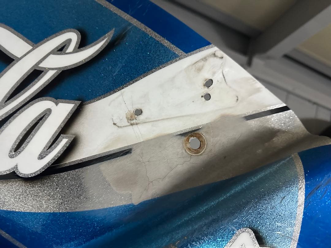 gs400 外装 コカコーラ カスタムペイント