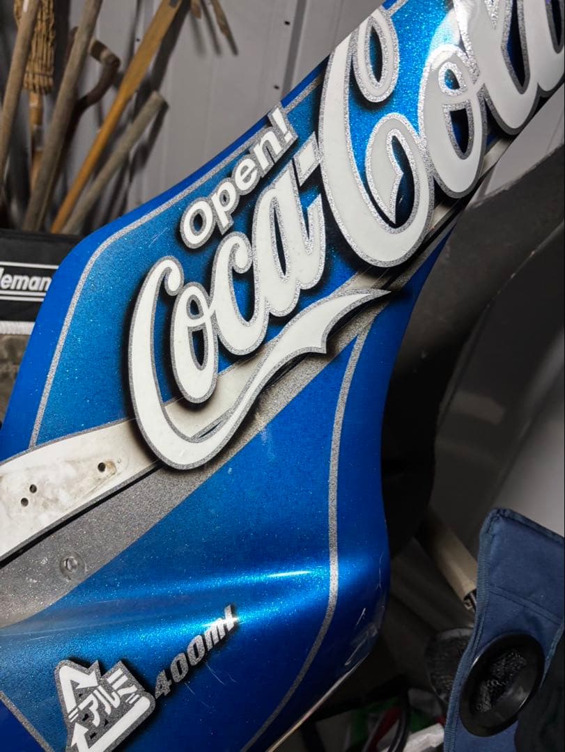 gs400 外装 コカコーラ カスタムペイント