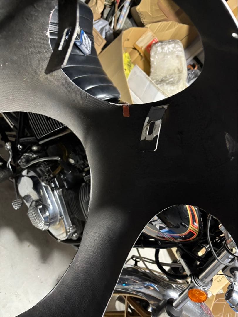 gs400 外装 コカコーラ カスタムペイント