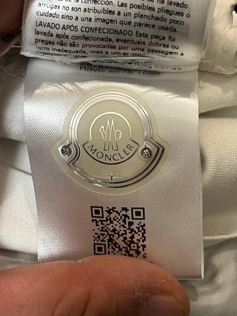 【バイソン】　MONCLER ストライプ スラックス TG 2