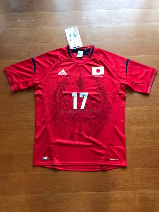 新品正規品 adidas 日本代表「17」長谷部誠 半袖 L ユニフォーム