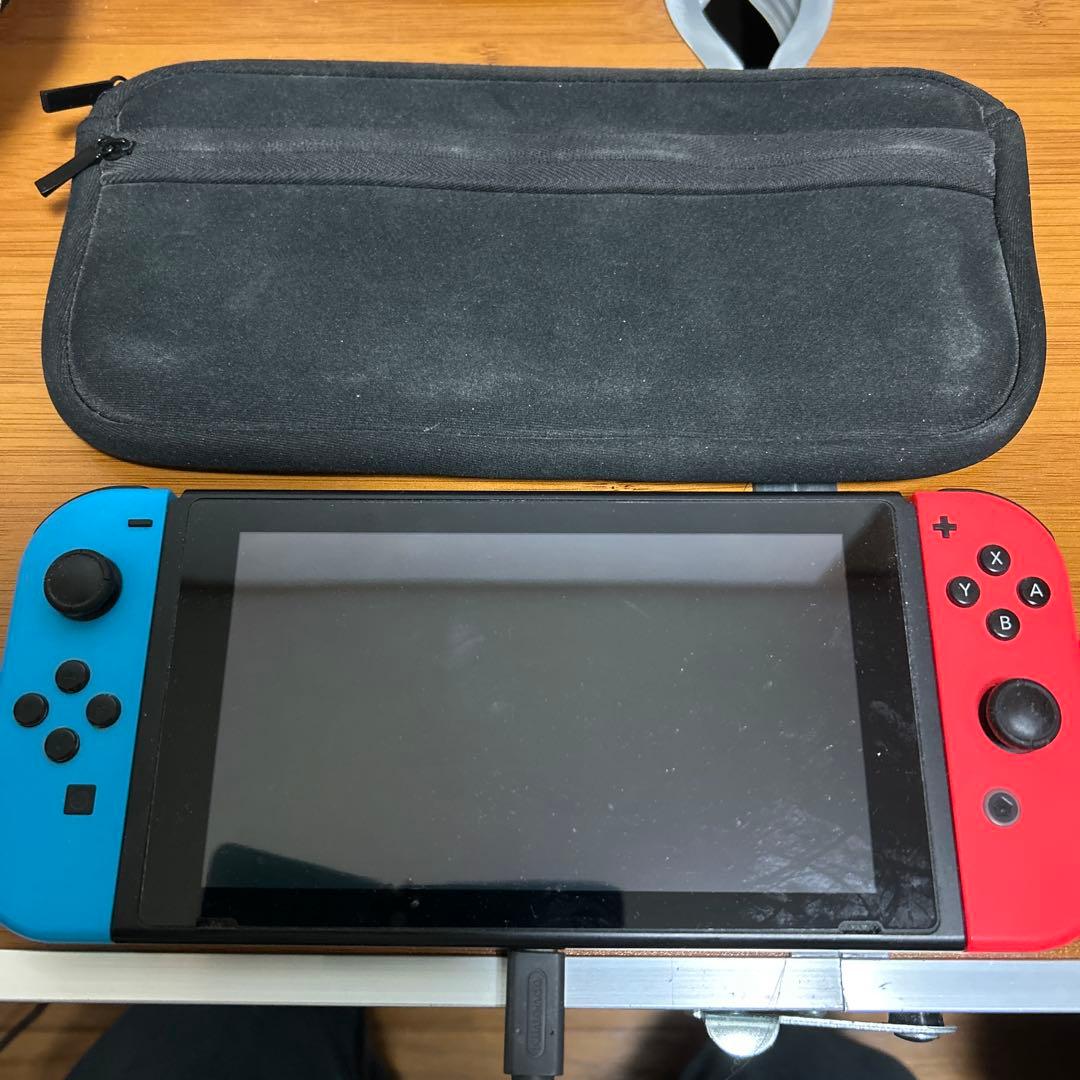 Nintendo Switch 青/赤 本体 + ドック + ケース