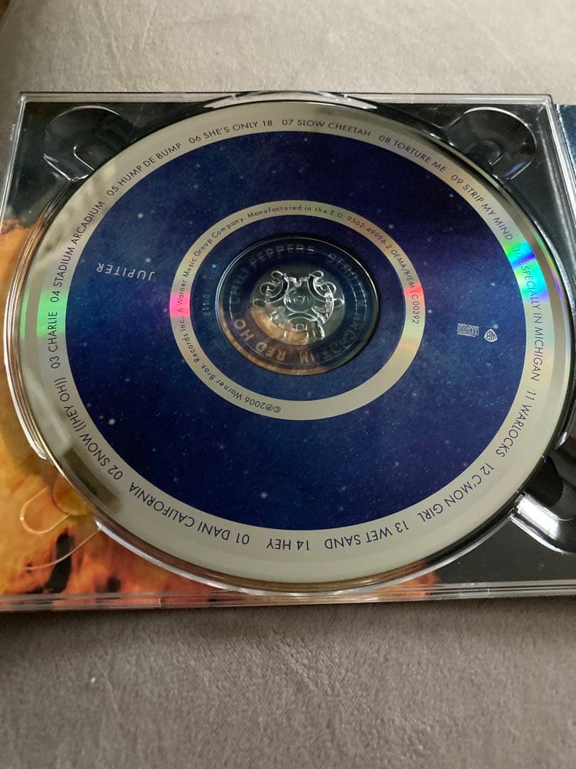 レア　レッチリ 直筆　サイン　CD red hot chili peppers