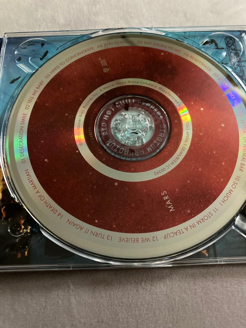 レア　レッチリ 直筆　サイン　CD red hot chili peppers