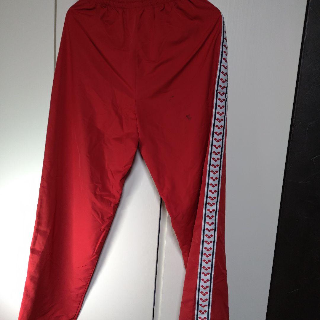 【閲覧数82】arena レッド ジャージパンツ JAPAN