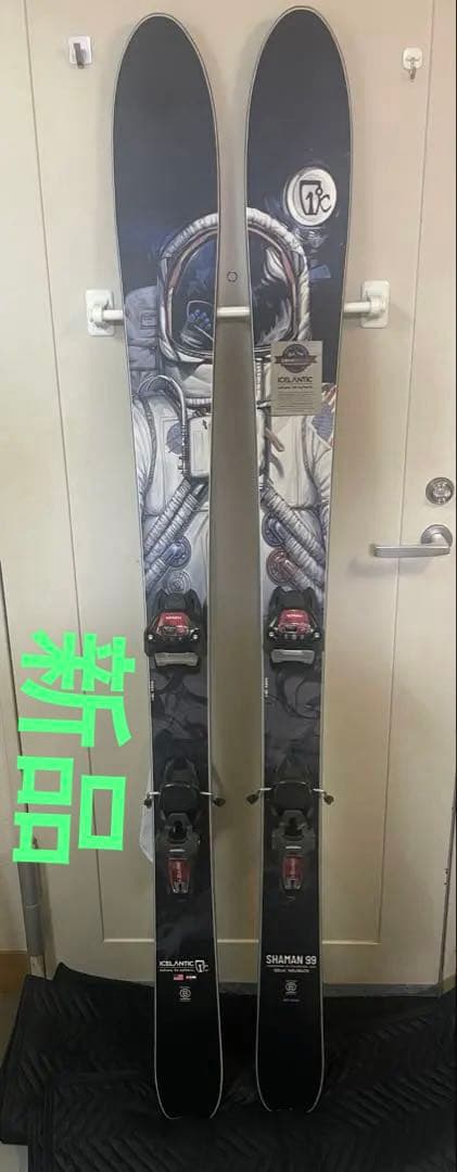 T*.様 ICELANTIC SHAMAN 99 169 バンド付き　スキー板