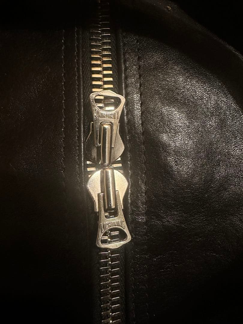 ルイスレザーズ　ヘルメットバッグ　ボストンバッグ　ベジカウ　黒