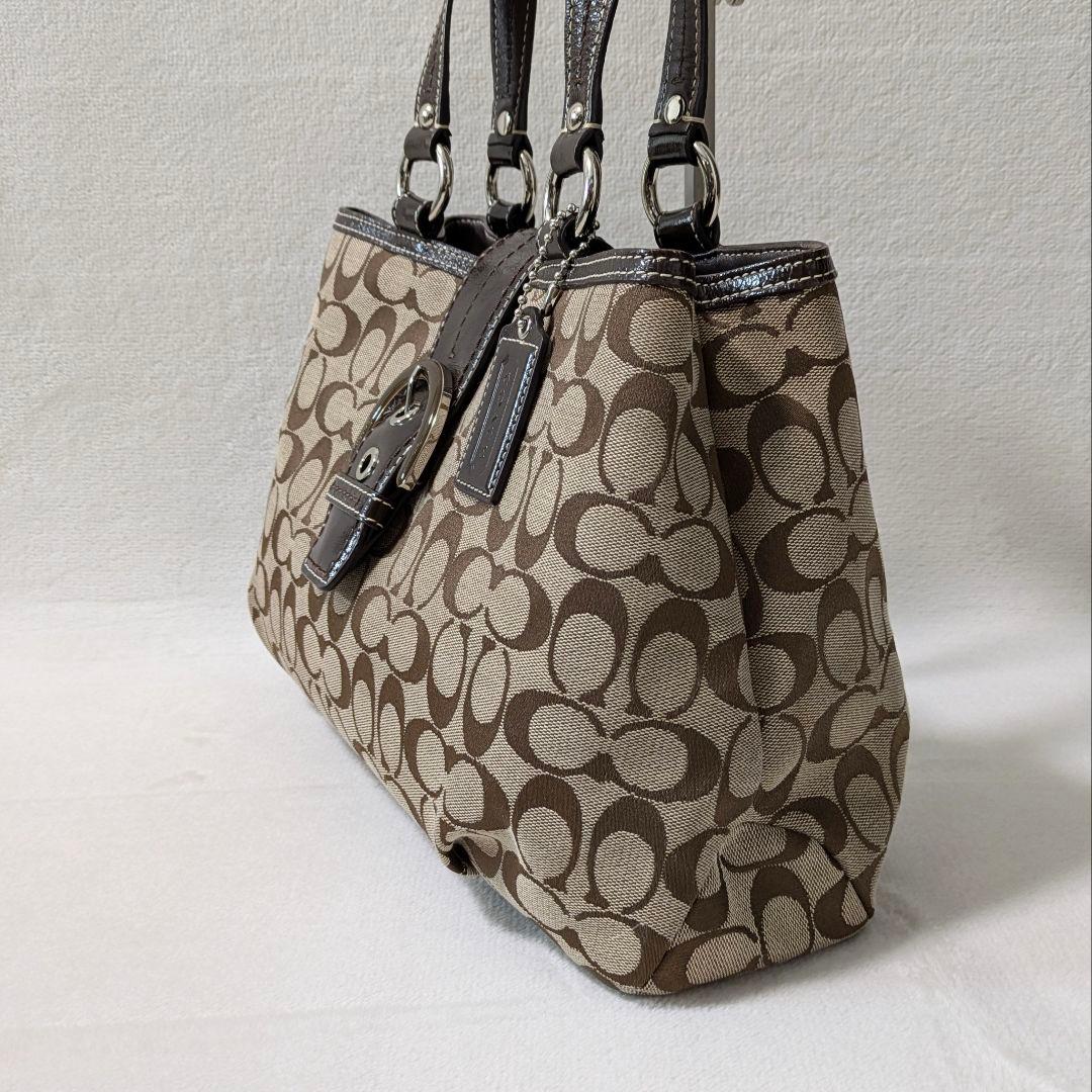 コーチ トートバッグ ソーホー シグネチャー柄 COACH SOHO