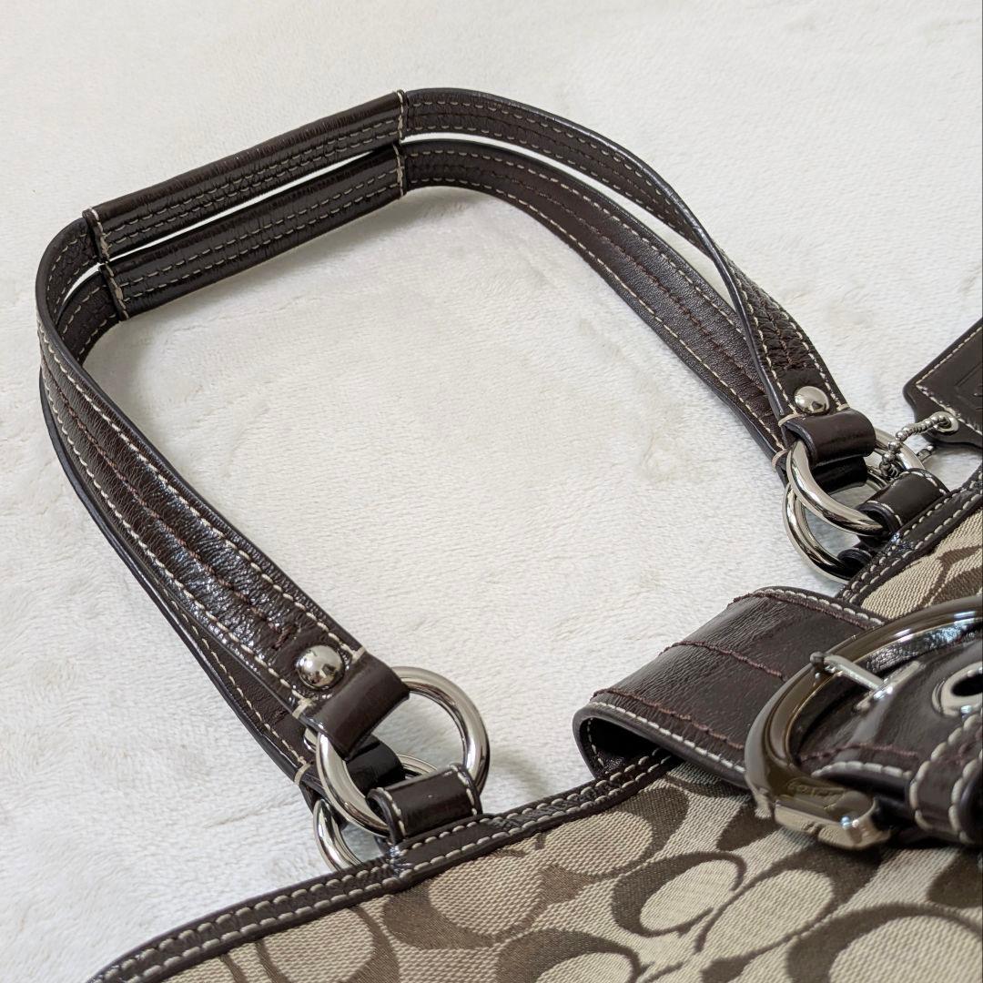 コーチ トートバッグ ソーホー シグネチャー柄 COACH SOHO