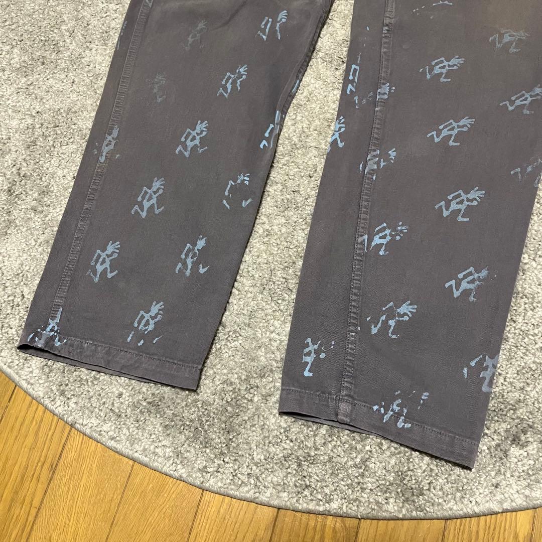 Gramicci 90s クライミングパンツ USA製 総柄 Gロゴ 初期 希少