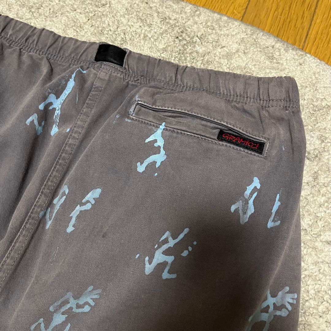 Gramicci 90s クライミングパンツ USA製 総柄 Gロゴ 初期 希少