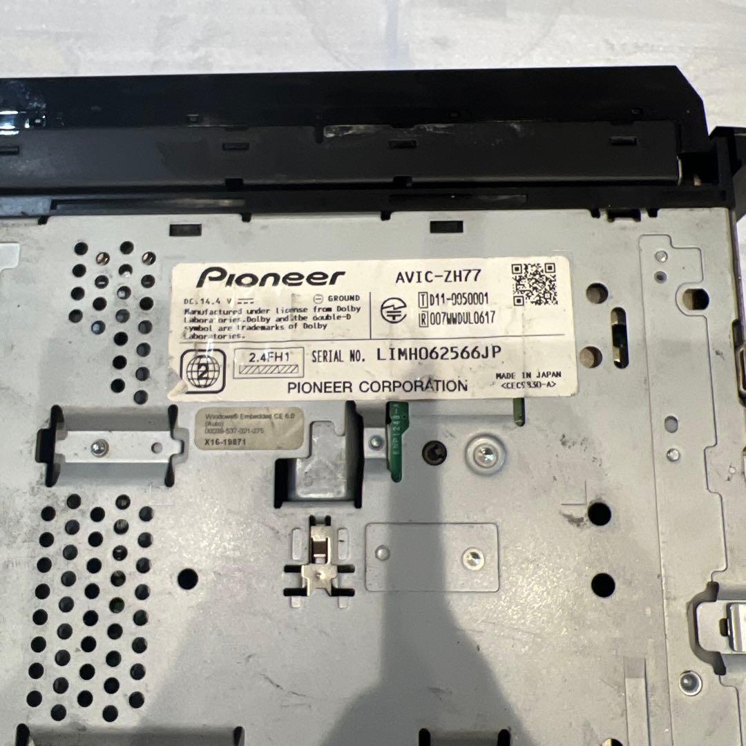 Pioneer AVIC-ZH77 カーナビゲーション