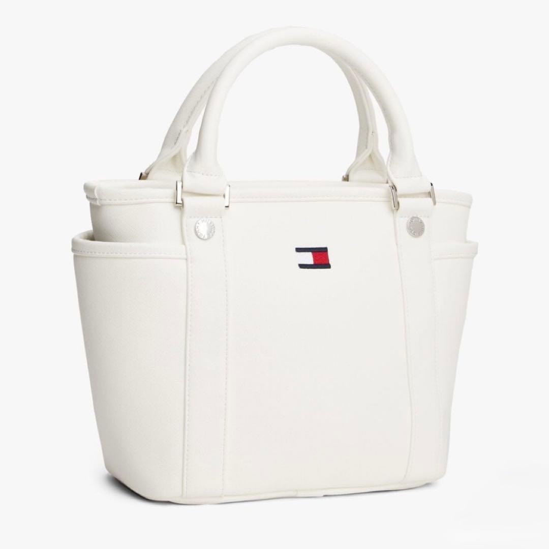 【新品】  トミーヒルフィガー ラウンドバッグ ゴルフ