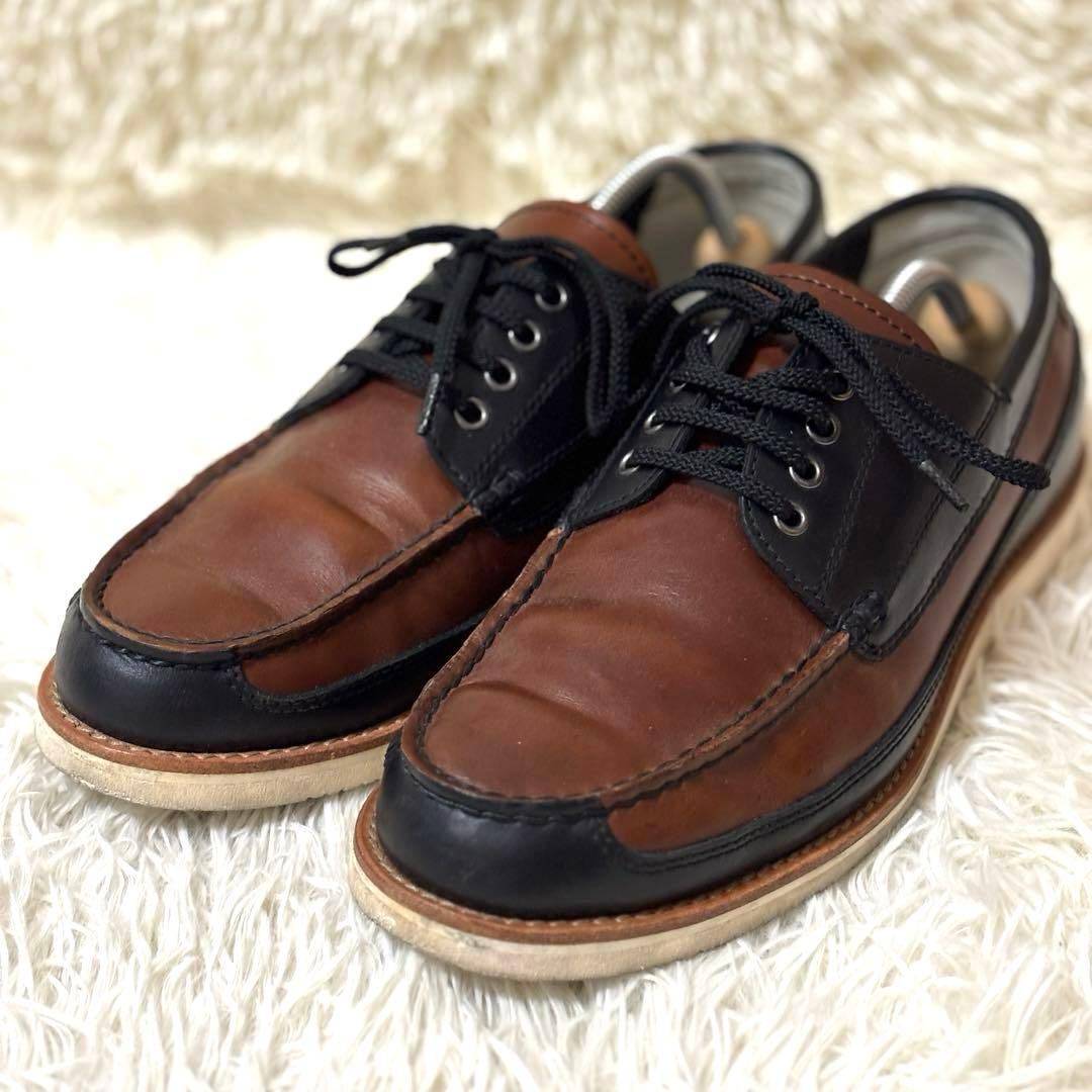 【美品】REGAL リーガル　デッキシューズ　レザー　NC6E W30C